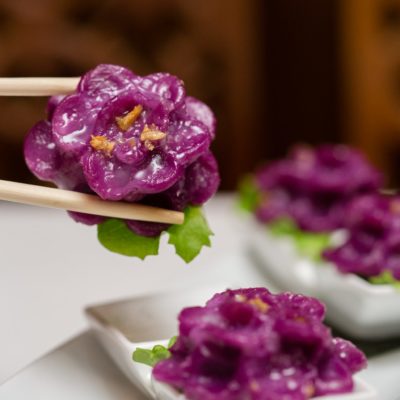 Cho Lada Purple dumpling sala thai downtown vancouver